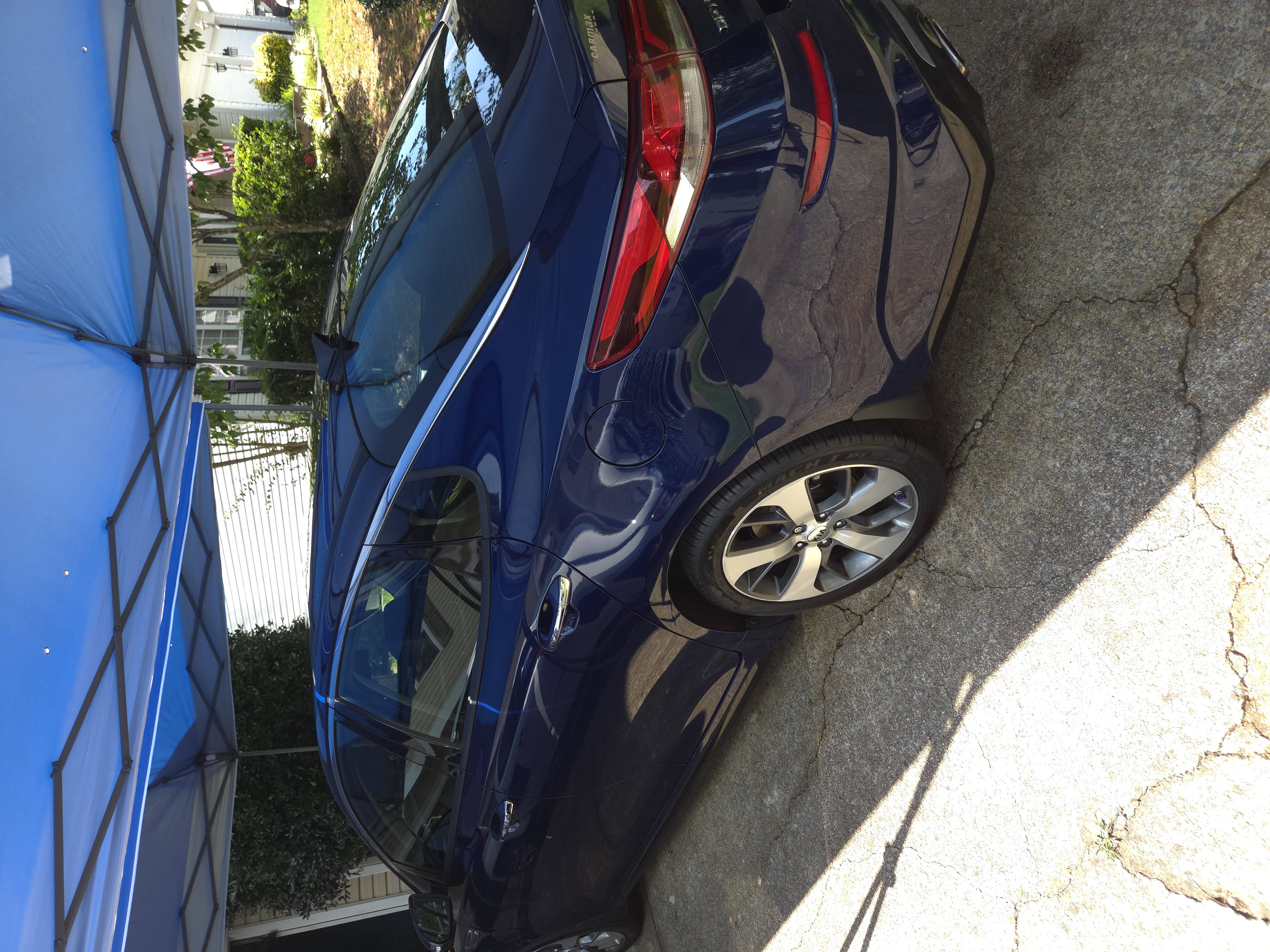Kia Optima exterior after full detail